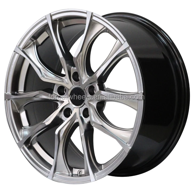 Hyper Sliver Finishing 18*8.5 Inch Racing Car Rims Pcd 5*100/120