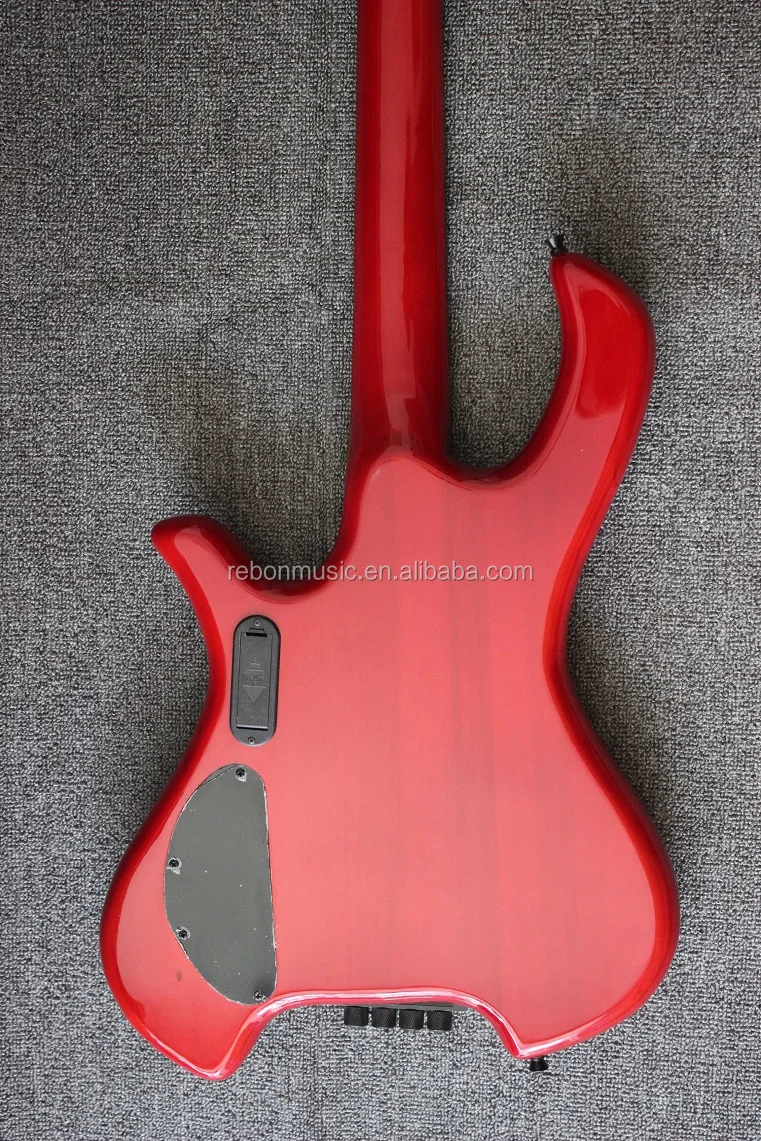 Weifang Rebon 4 String Headless Electric Bass Guitar With