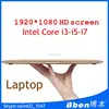 14 inch netbooks for sale intel core i3 laptop notebook with 3G modem 1920*1080 resolution