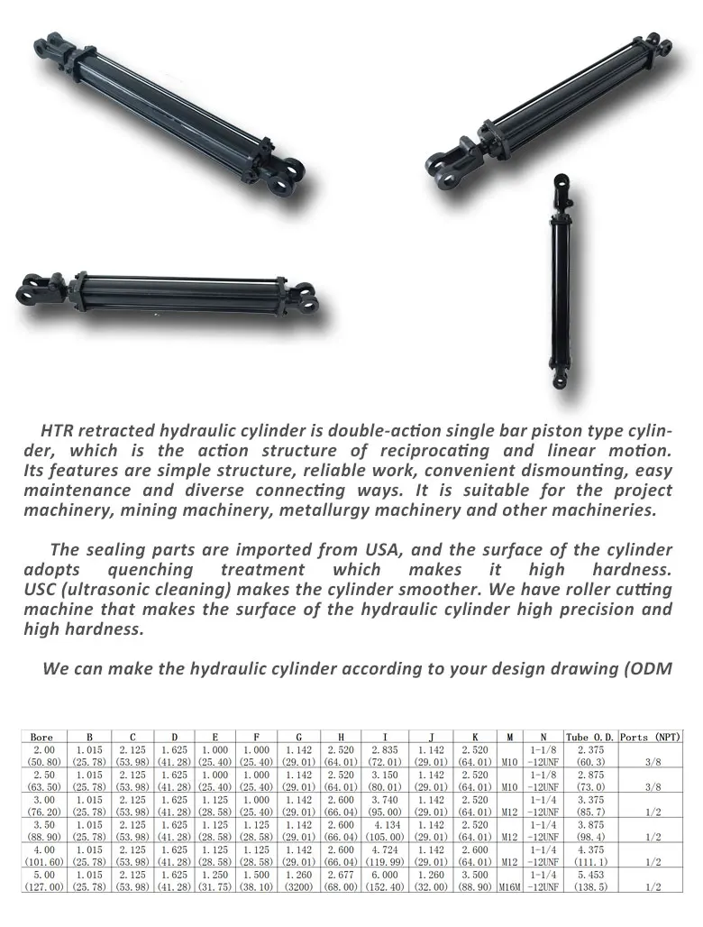 hydraulic cylinder for forklift
