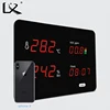 Factory price LED clock temperature and humidity display/meter digital thermometer hygrometer tester alarm clock LX868