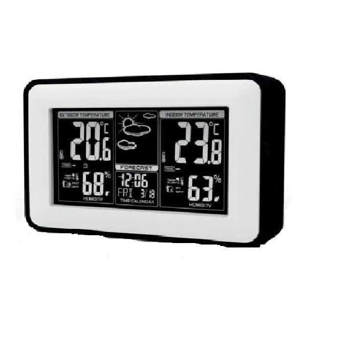 Indoor Outdoor Weather Station Forecast Temperature And Humidity