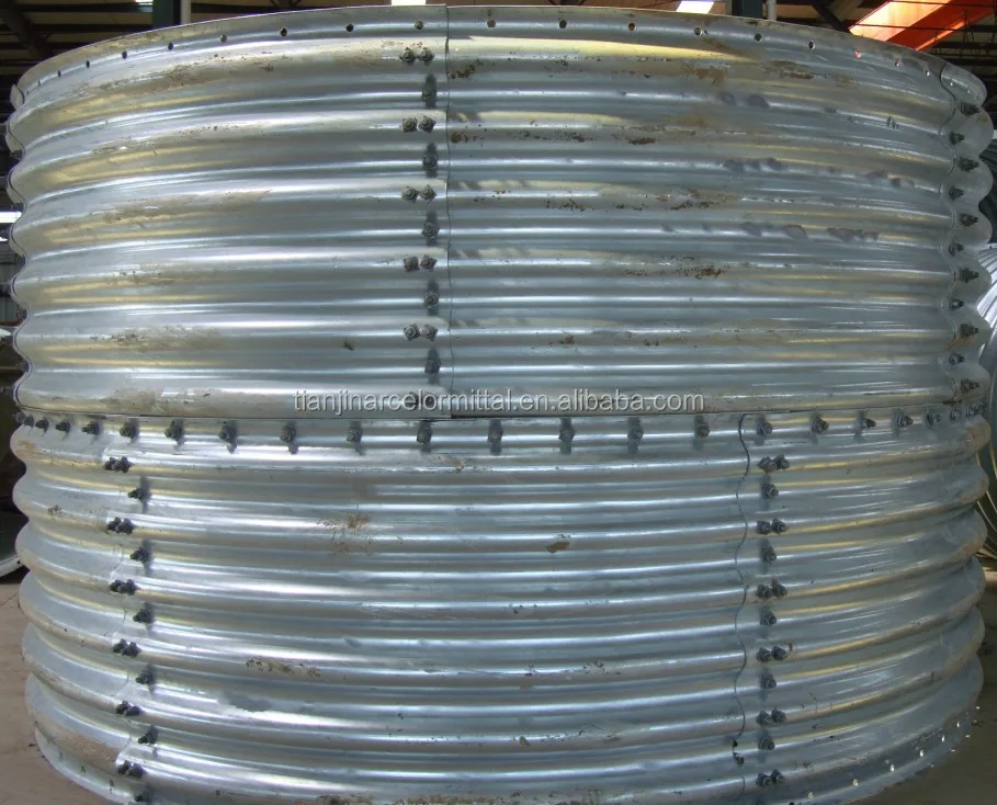 Galvanized Large Diameter Corrugated Steel Pipe Buy Galvanized Large Diameter Corrugated Steel