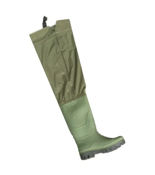 Waterproof Rubber Bootfoot Waders Fishing Hip Boots Pvc Hip Waders