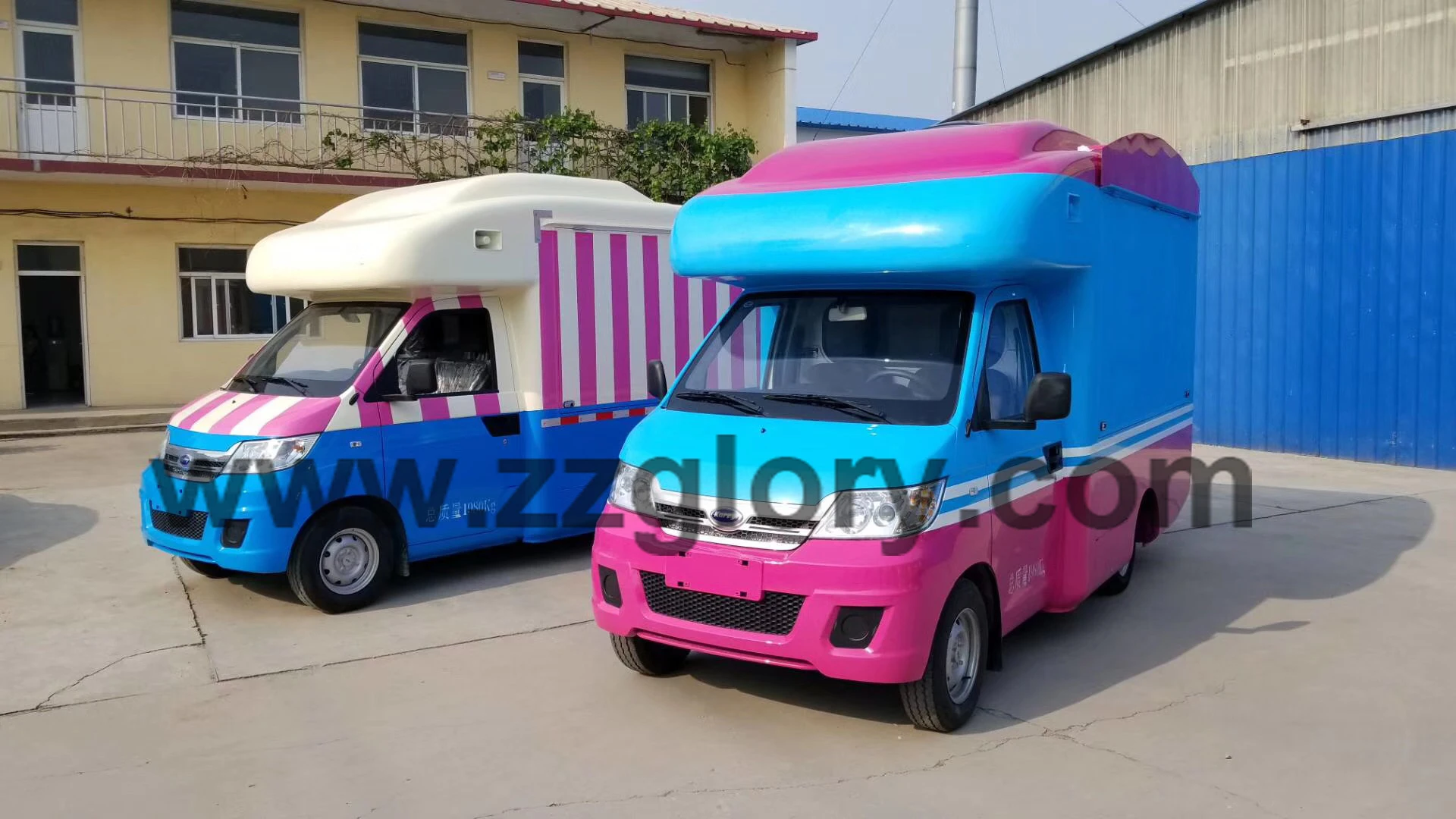 汽油快餐食品车