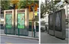 42 to 65 inch totem shape custom made extra strong outdoor waterproof lcd touch screen