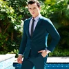 New design formal coat 100% Wool 2 tuxedo piece suit for man