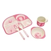 Bamboo Fiber Kids Dinnerware Eco-Friendly Bamboo Tableware
