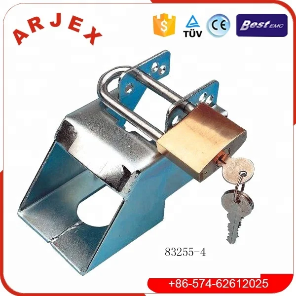 trailer coupler lock