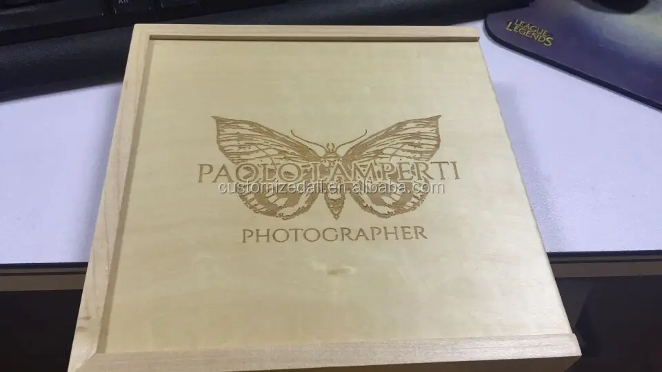 Custom Photo Unique Album Box USB Stick Wood 4GB 8GB 16GB 32GB Memory Stick Pendrive for Photography Wedding - ANKUX.COM