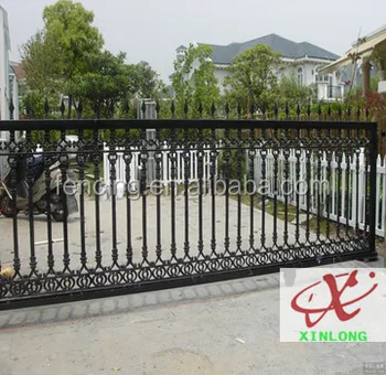 Galvanized Automatic Iron Sliding Gate Or Doors For 