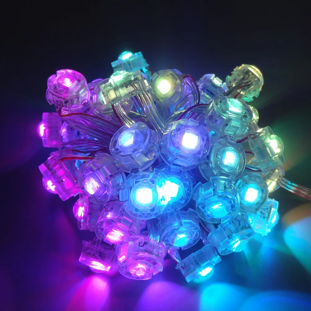 Rgb Single Point Light Mini RGB Pixel Led Module Point Lights Outdoor Waterproof 20mm/25mm Smd ...