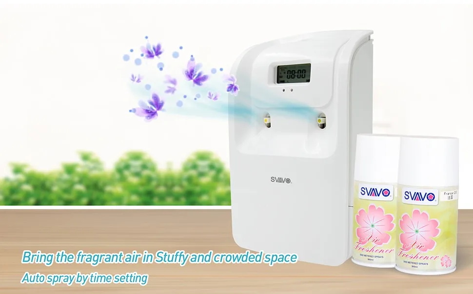 New Wall Mounted Dual Perfume Dispenser For Bathroom Spray Buy