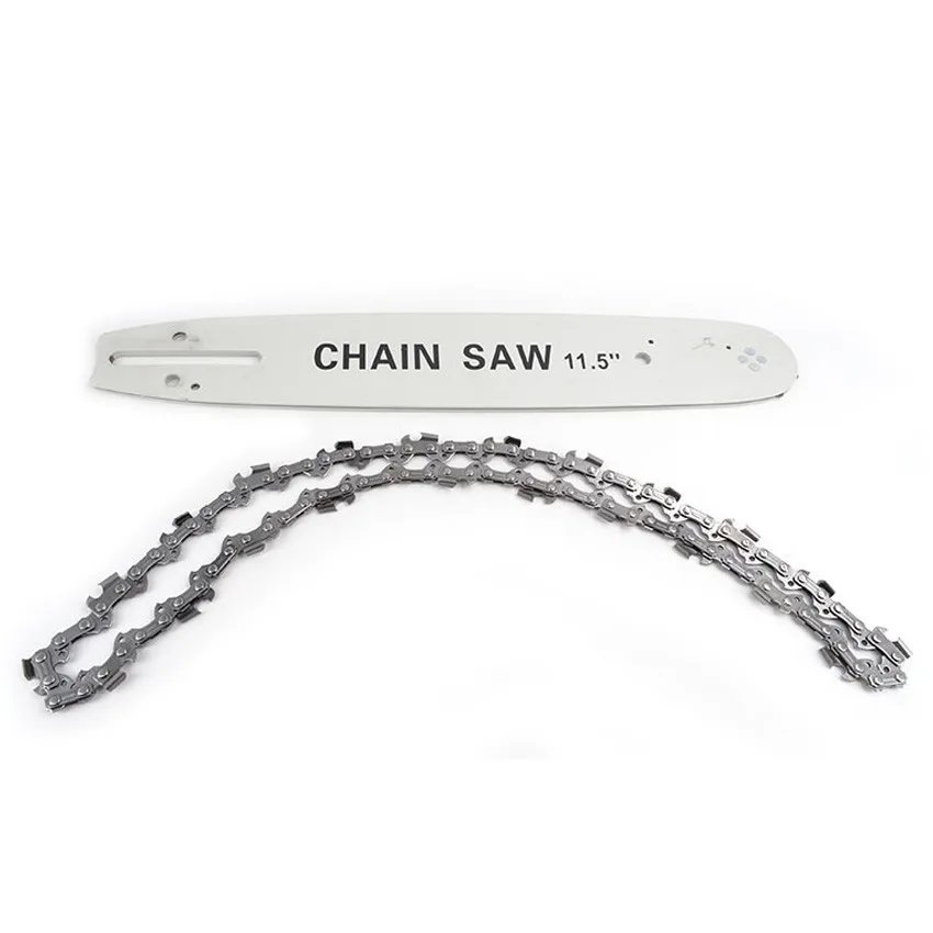 Electric Angle Grinder Chainsaw Adapter 11.5" Chain And Bar