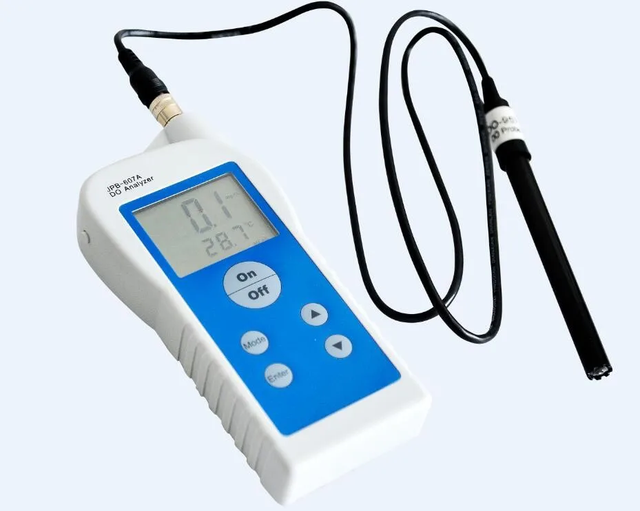 Wholesale best price water testing electronic portable dissolved oxygen meter JPB-607A