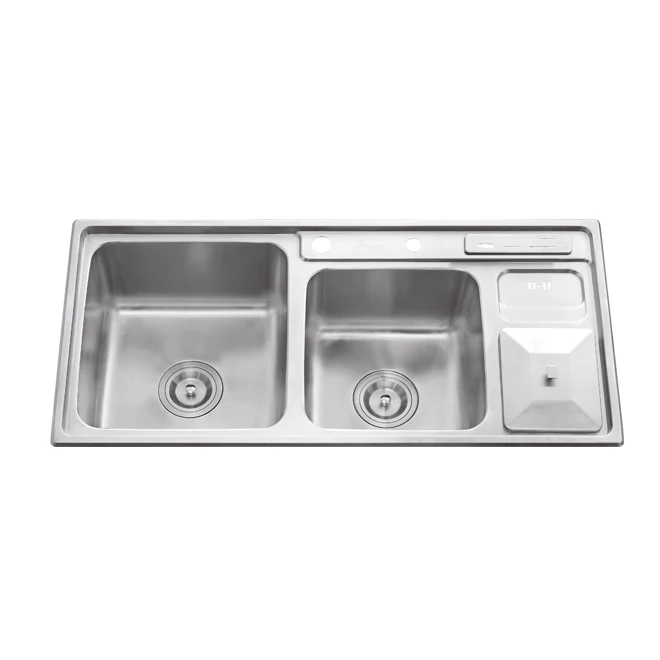 Double Bowl Sterilization Sink Kitchen Stainless Steel