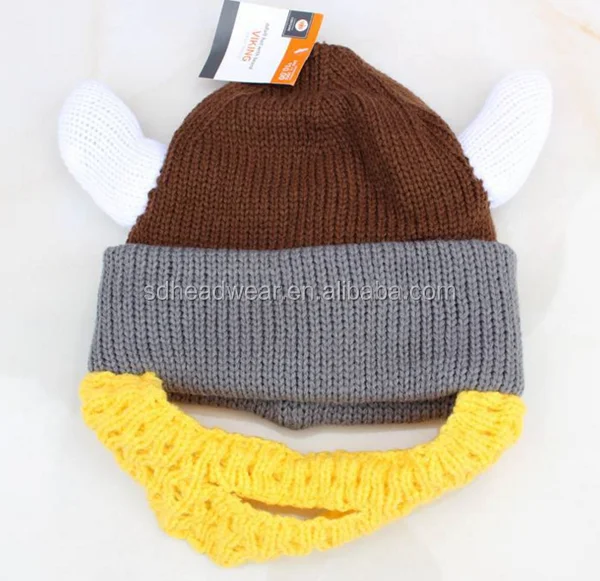 knit acrylic baby hat, baby funky knitted hat.png