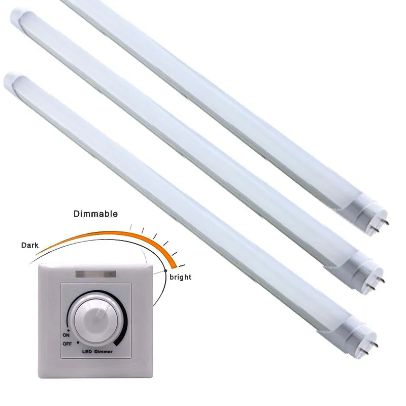 TRIAC Dimmable low price T8 daylight tube smooth dimmable LED tubelight T8