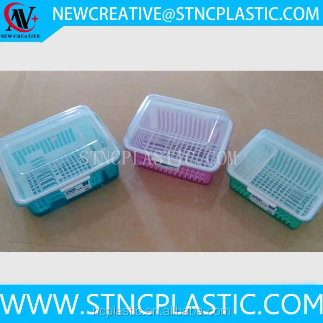 Kitchen Sink Plastic Strainer Rectangular Colander Tableware Colander