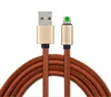 Smart phone accessories Wholesale 5 pin pu leather micro usb cable for v8 data cable
