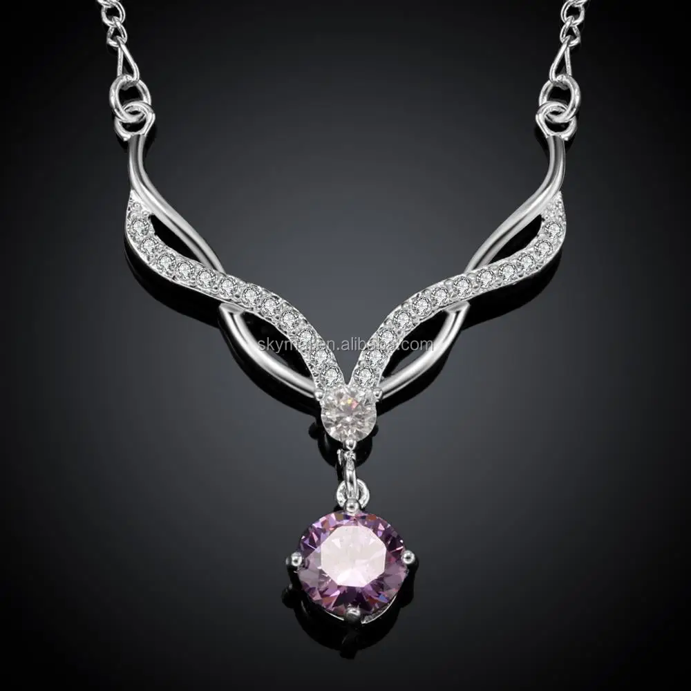 Women-s-Silver-Color-Necklace-Crystal-Zircon-Cluster-Flower-Necklet-Jewelry-Wholesale-and-Free-Shipping.jpg