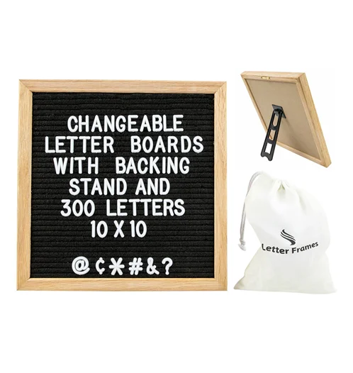 10x10 Letter Board Diy Message Board Mugshot Letterboard - Buy 10x10 ...