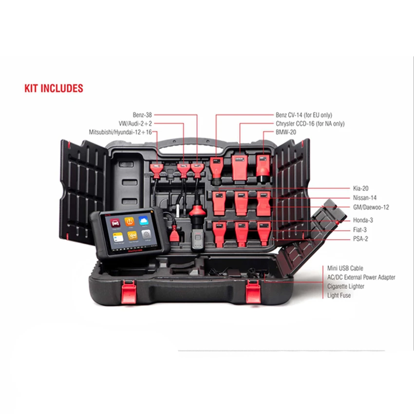 Professional Wireless Diagnostic Tool Autel MS906BT with Connector
