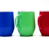 Vacuum Insulated Stainless Steel Egg cup Hot Sale Colorful Stainless Steel Wine Tumbler Custom Laser Logo Silkscreen