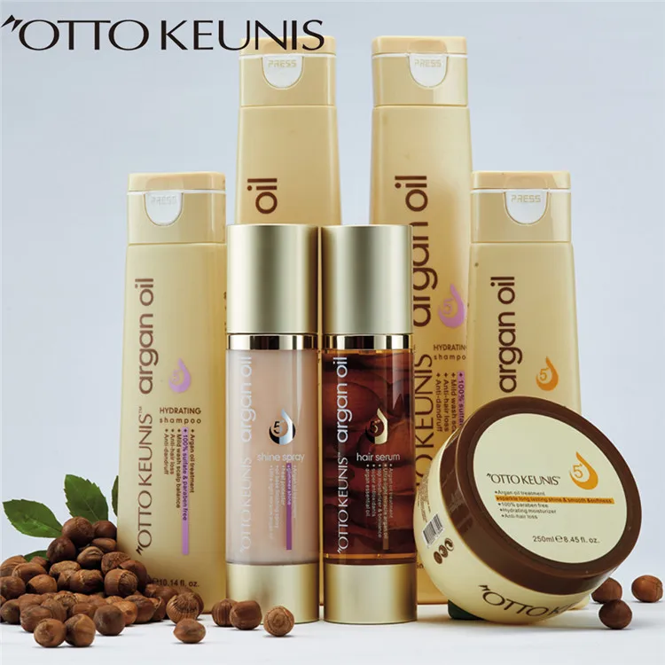 Oem Odm Private Label Argan Oil Treatment Heat Protection Hair Spray