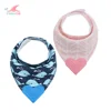 TWINOR new design absorbent cotton teething bib baby bibs
