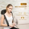 New style -Handheld neck back messager with heat emulate human hand massage utilize Chinese medicine massage method
