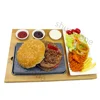 2019 New Product Cooking Stone Restaurant New Kitchen Korean Steak Stone Cooking Grill Pot Pans Cookware Set Hot Lava Stone