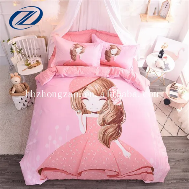 New 4pcs3pcs 100 Cotton Kids Bedding Set Full Queen Size Bed