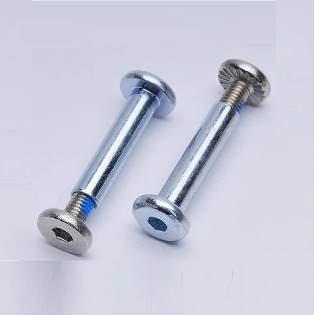 Galvanized Button Head Carbon Steel Male And Female Sexy Bolt View 