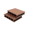 Hollow outdoor wpc decking 100% recycled resist stand wear and tearWPC decking waterproof flooring/keel