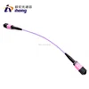 OM4 100G Fiber Optic MPO / MTP 24cores Trunk Cable Patch Cord