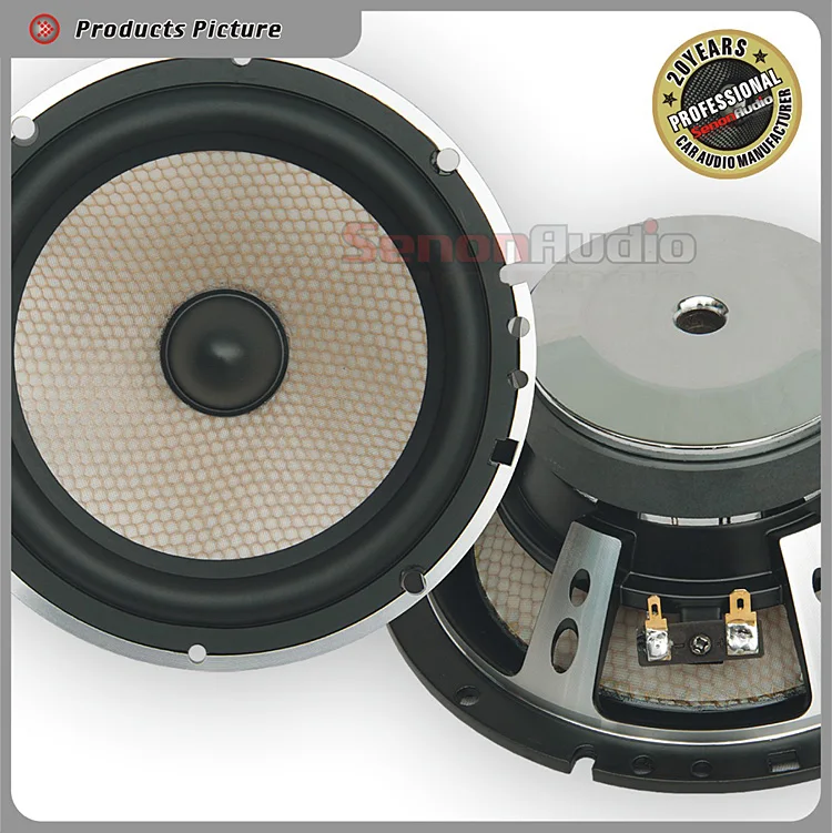 Full Range Speakers 6.5inch 200w 2way Car Component Speaker,Car Audio