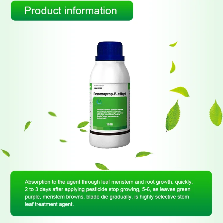 New Agrochemicals Herbicide Fenoxaprop P Ethyl With Price,selective 