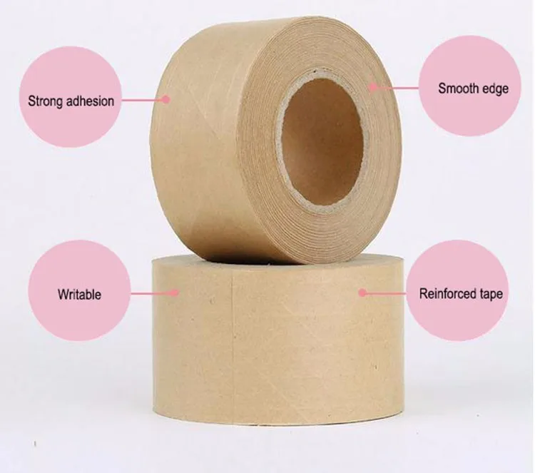 Water Soluble Fiber Reinforced Brown Kraft Paper Adhesive Tape Buy