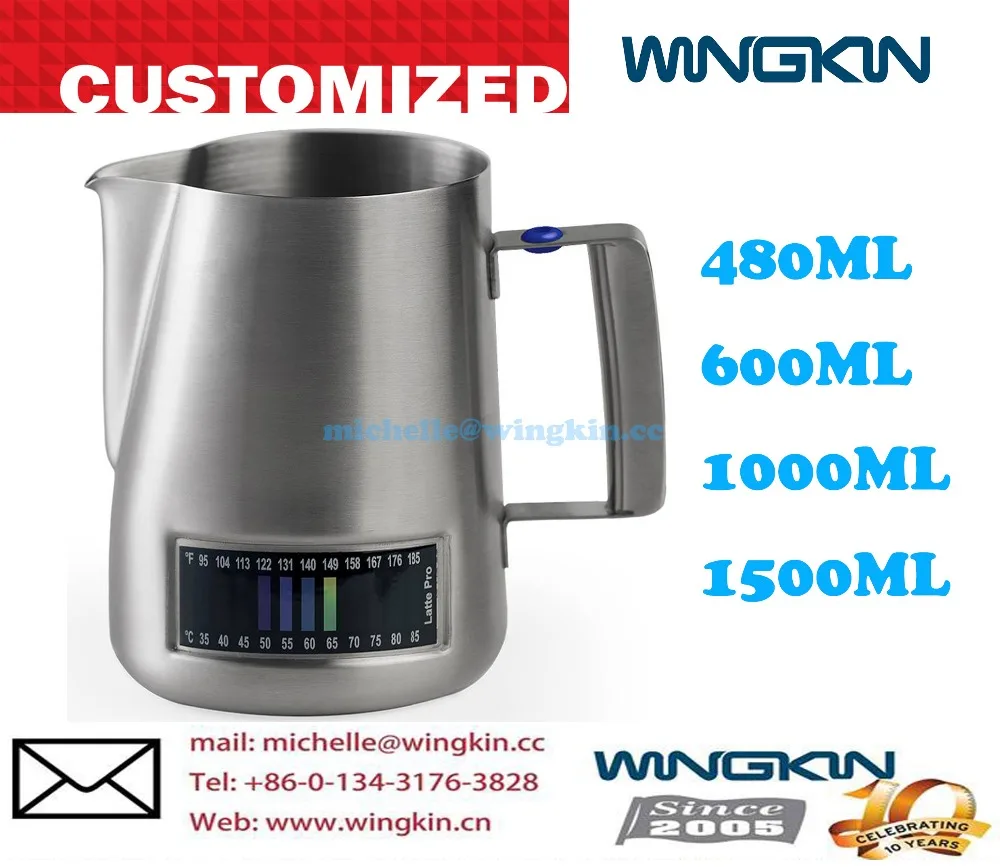 Thermometer Sticker Frothing Jug Indicating Milk Temperature Buy