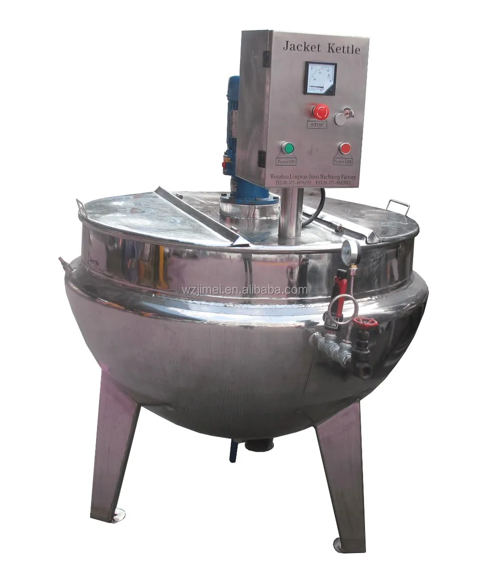 Various Food Processing Applications Steam Jacketed Kettle - Buy ...