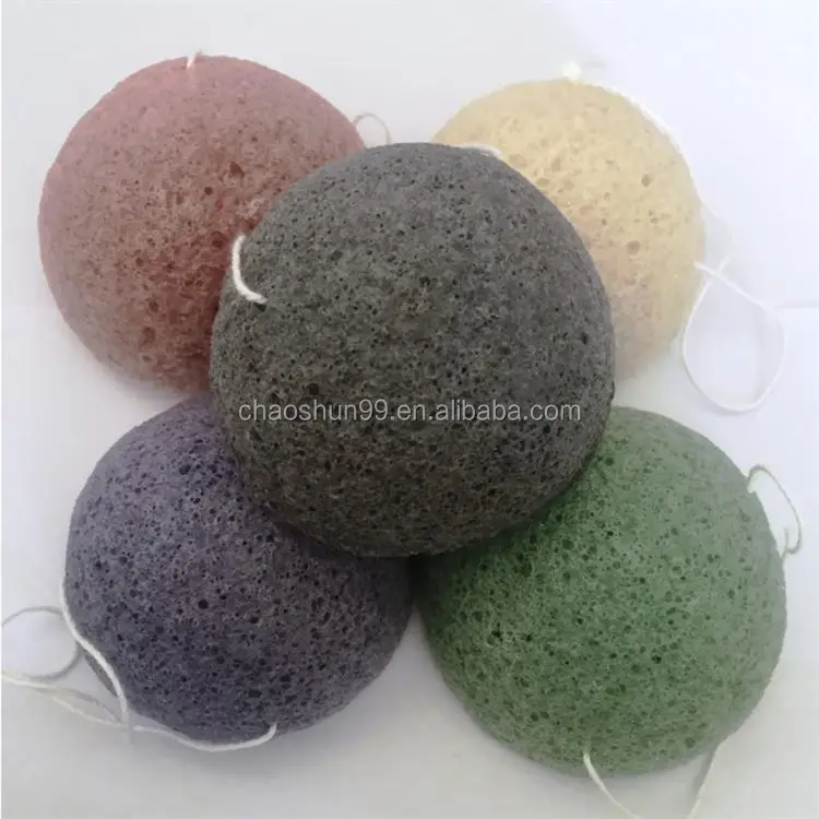 clean konjac sponge