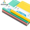 A5 Woven pattern Hardcover Writing Notebook Multi-Colors Notepad Travel Journal Diary Pocket Notebook with Elastic Band (Pink)