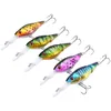 5pcs 9cm Fishing Lures Crankbaits Hooks Bait Hard ABS 3D Eyes Life-like Lure Tackle Set