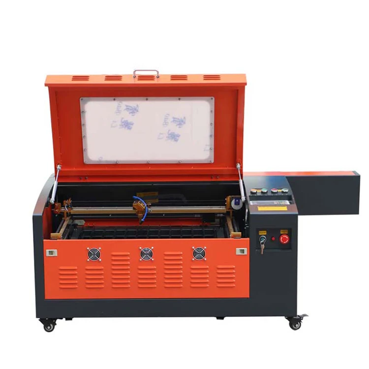With Chuck Rotary 60w Co2 Glass Bottle Laser Engraving Machine 6040
