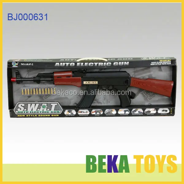 New Toys Electronic Sound Gun And Weapon Plastic Toy Gun Ak47 Safe