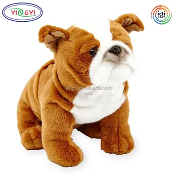 stuffed english bulldog toy