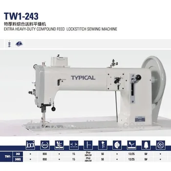 Tw1 243 пром шв машина typical голова стол 550w