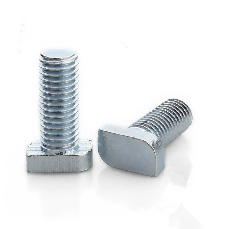 
zinc plated special hammer flat head t bolt 