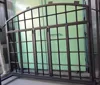 Steel frame Fixed window, single or double glazed tempered glass, thermal/non-thermal barrier frame